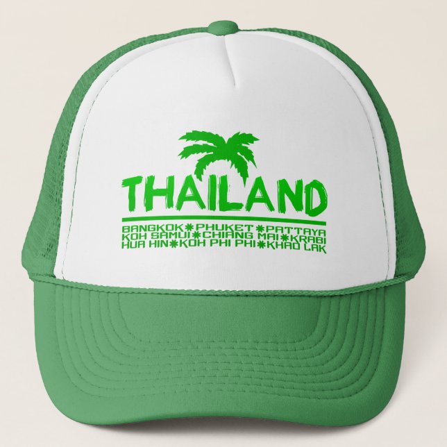 Casquette thaïlandais - choisissez la couleur (Devant)