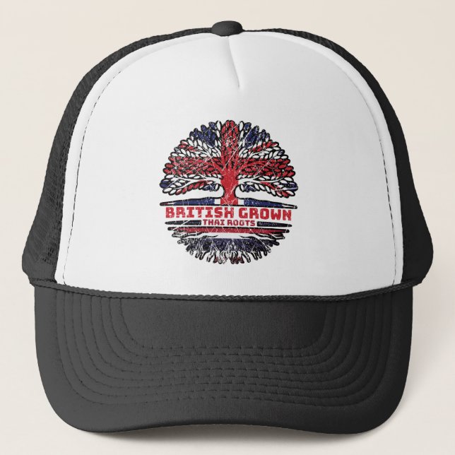 Casquette Thaïlande Royaume-Uni Royaume-Uni British Tree Roo (Devant)