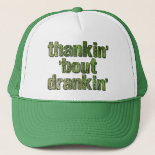 Casquette Thankin sur Drankin