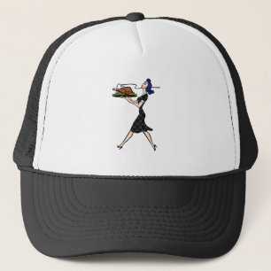 Casquette thanksgiving 1950 goth ménagère
