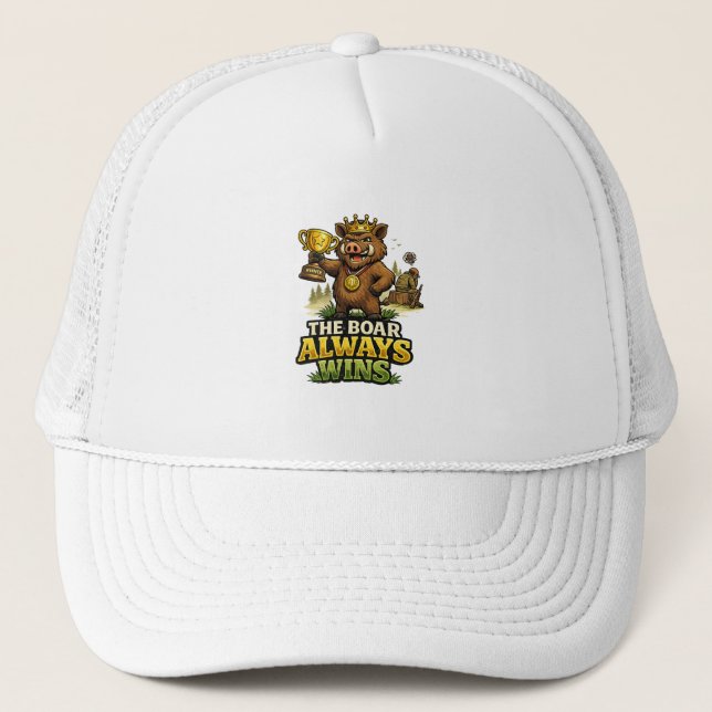 Casquette The Boar Always Wins (Devant)