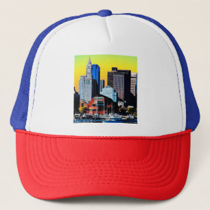Casquette The Custom House Boston USA Poster Card Magnet