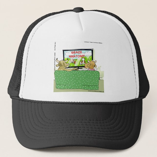Casquette The Entertaining Cows Funny (Devant)