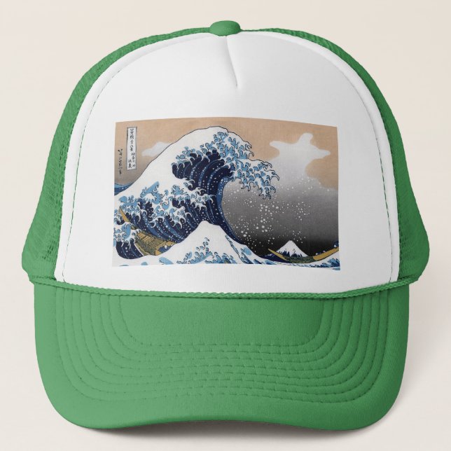 Casquette “The Great Wave off Kanagawa” (Devant)