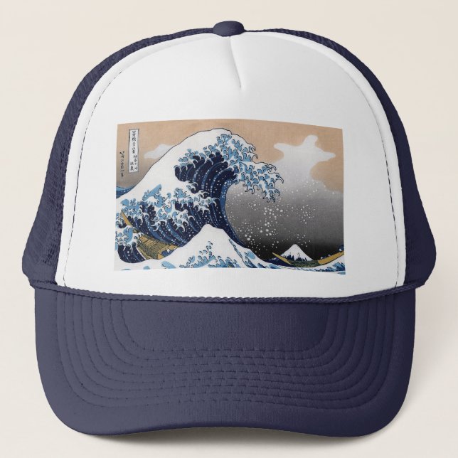 Casquette “The Great Wave off Kanagawa” (Devant)