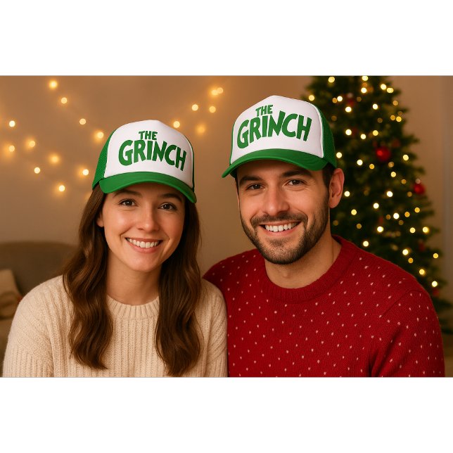 Casquette 💚 the grinch  (Créateur téléchargé)