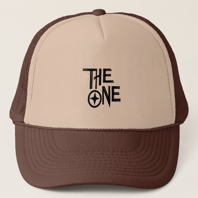 Casquette The One – Minimalist Trucker Cap (Devant)