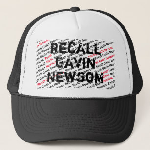 Casquette The Recall Newsom Trucker