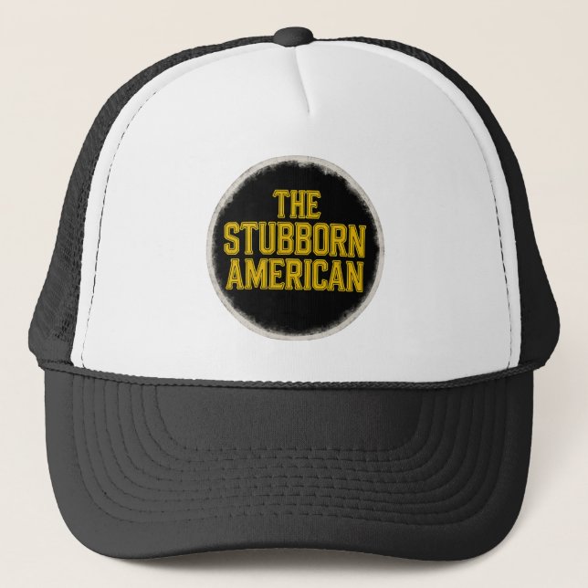 Casquette The Stubborn American Bold Emblem Hat (Devant)