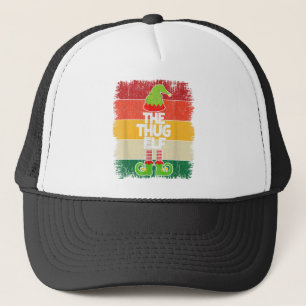 Casquette The Thug Elf Matching Group Christmas Party Pajama