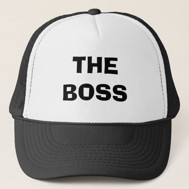 CASQUETTE THEBOSS (Devant)