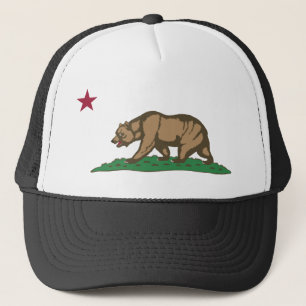 Casquette Thème 01 de drapeau de la Californie