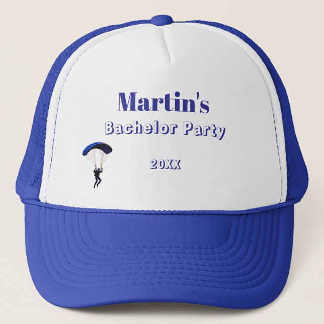 Casquette Thème d'aventure amusant pour un enterrement de vi (Devant)