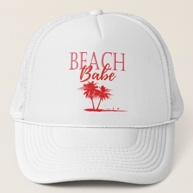 Casquette Thème Palm Beach de Rea (Devant)