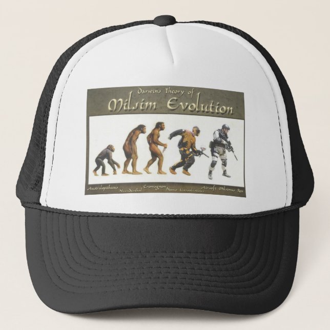 Casquette Théorie de Darwins (Devant)