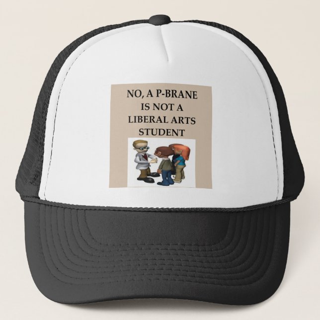 Casquette Théorie de ficelle de PHYSIQUE (Devant)