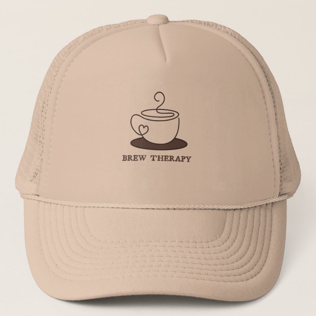 Casquette Thérapie du café Brew (Devant)