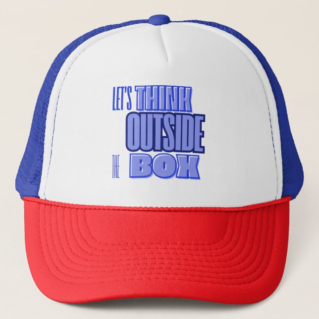 Casquette Think Outside the Box (Devant)