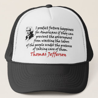 Casquette Thomas Jefferson : Empêchez le gouvernement !