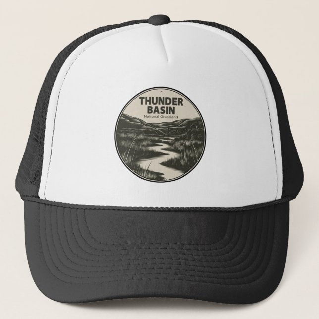 Casquette Thunder Basin National Grassland Wyoming Stream (Devant)