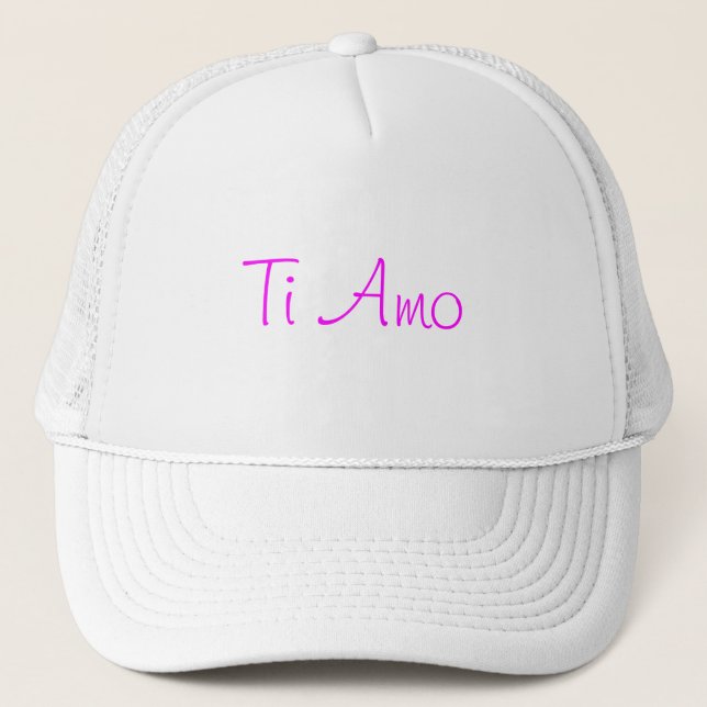 Casquette Ti Amo/I Love You (Devant)