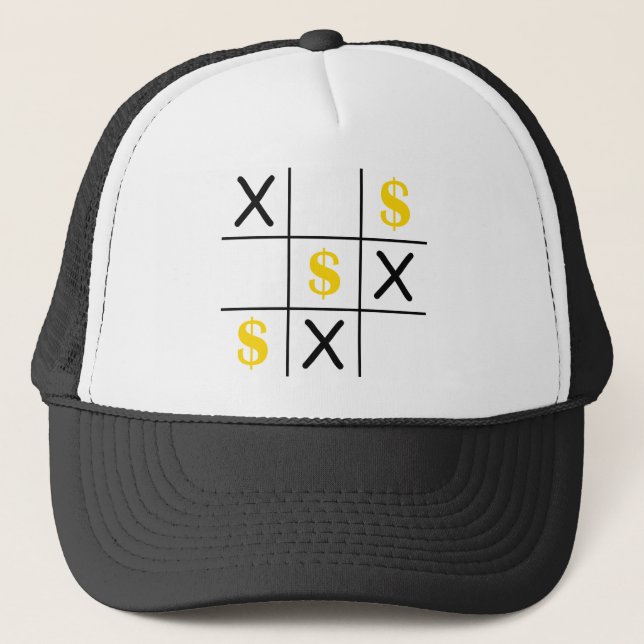 Casquette Tic Tac Toe Dollar (Devant)