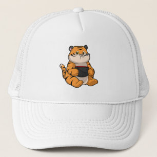 Casquette Tiger à manger avec Bowl