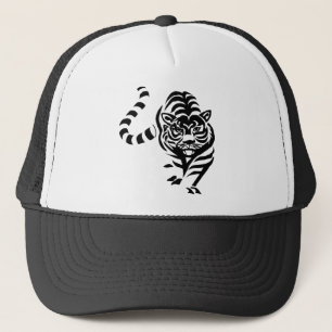 Casquette Tiger Chat Big Black White Stripes Prowl Marche