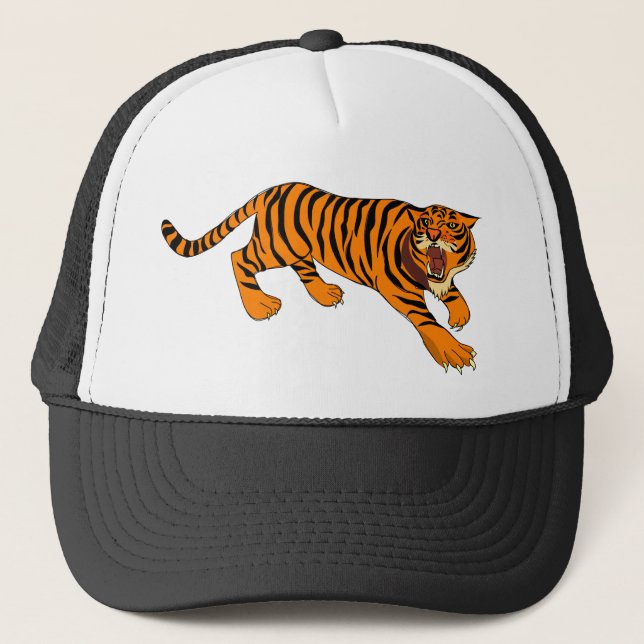 Casquette Tigre (Devant)