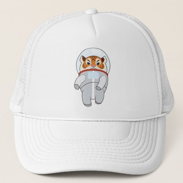 Casquette Tigre comme costume Spaceman (Devant)