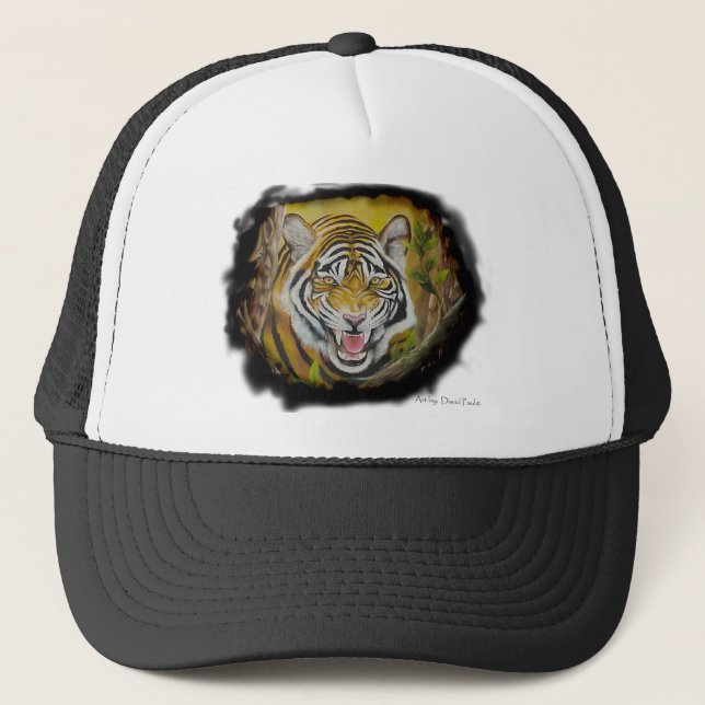 Casquette Tigre de Sibérie (Devant)