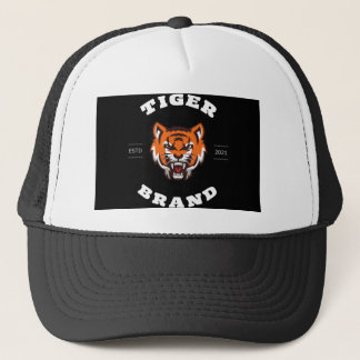 Casquette Tigre professionnel noir et orange