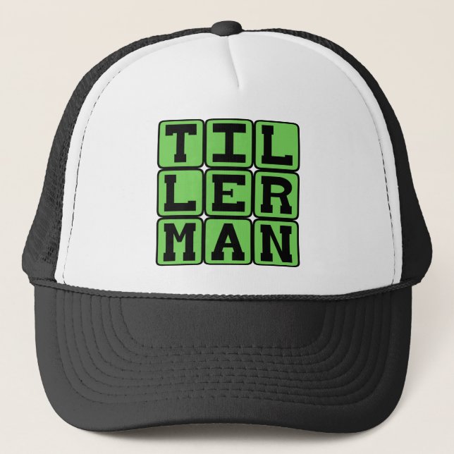 Casquette Tillerman, barreur (Devant)