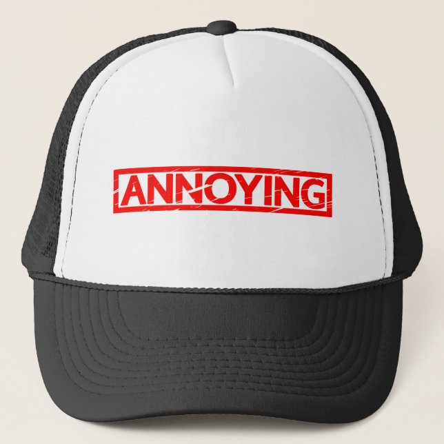 Casquette Timbre agaçant (Devant)
