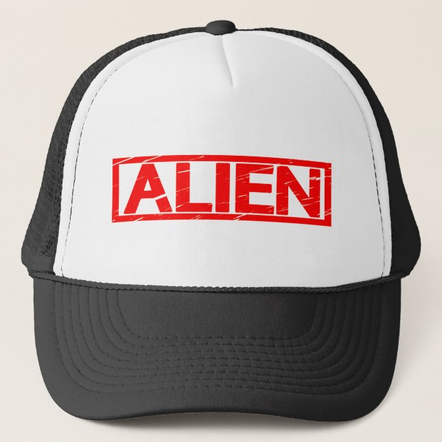 Casquette Timbre Alien (Devant)