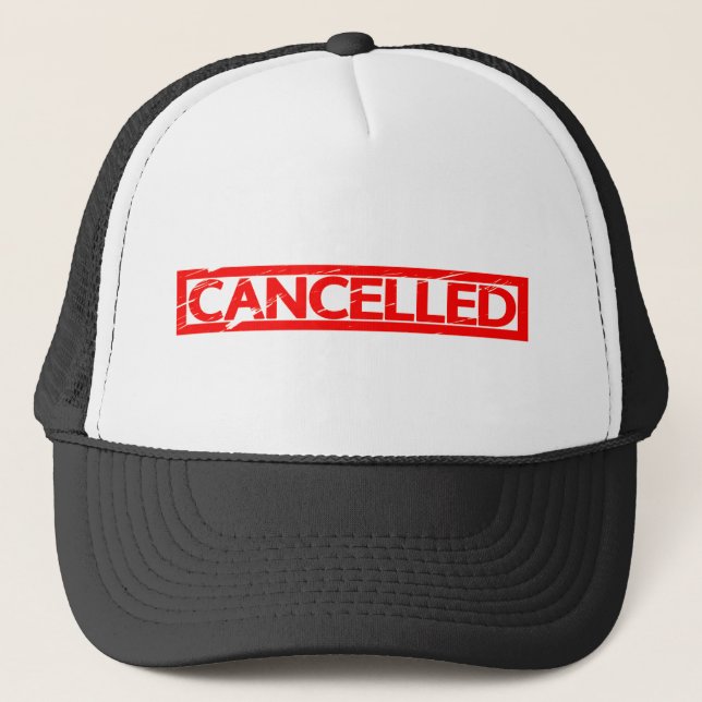 Casquette Timbre annulé (Devant)