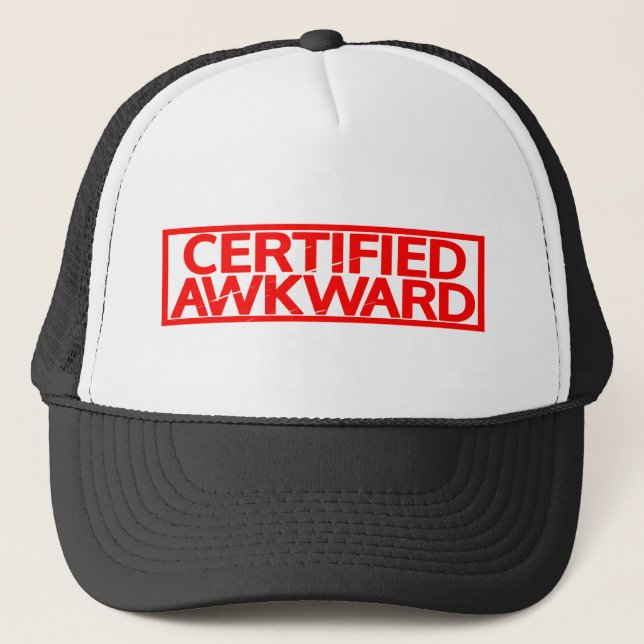 Casquette Timbre Awkward Certifié (Devant)