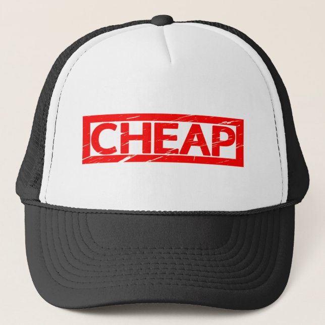 Casquette Timbre bon marché (Devant)