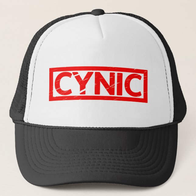 Casquette Timbre cynique (Devant)