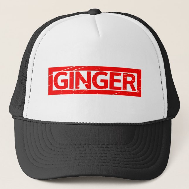 Casquette Timbre de gingembre (Devant)