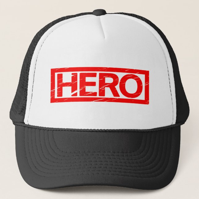 Casquette Timbre de héros (Devant)