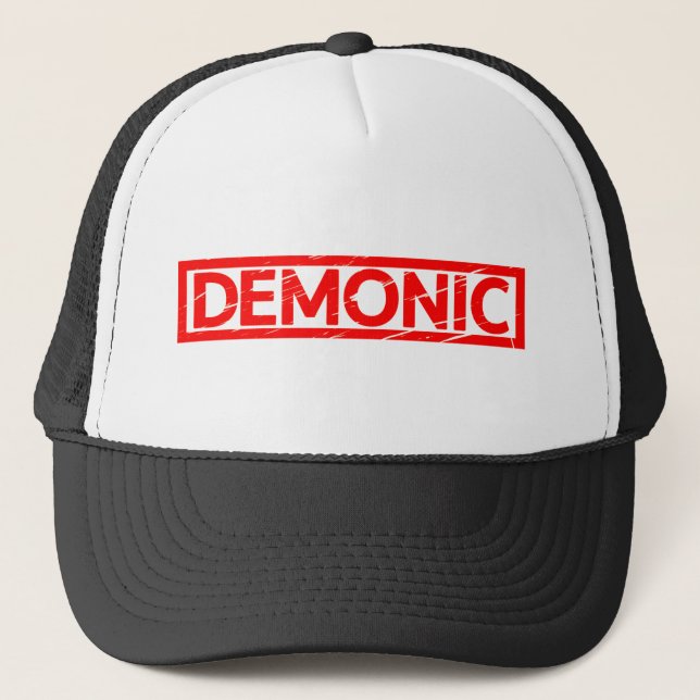Casquette Timbre démoniaque (Devant)