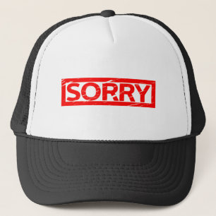 Casquette Timbre Désolé