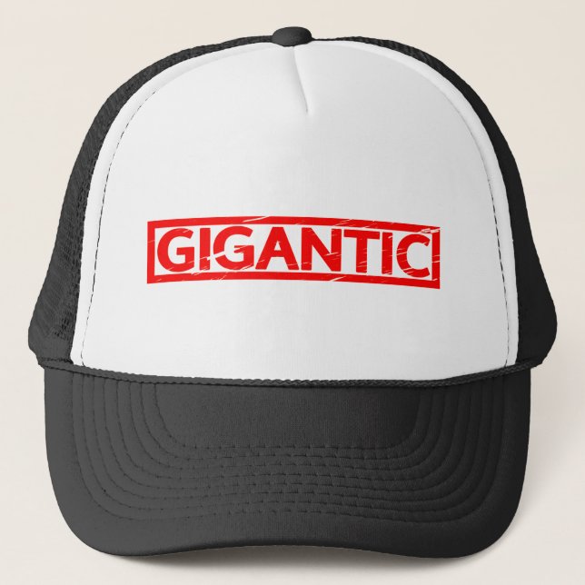 Casquette Timbre gigantesque (Devant)