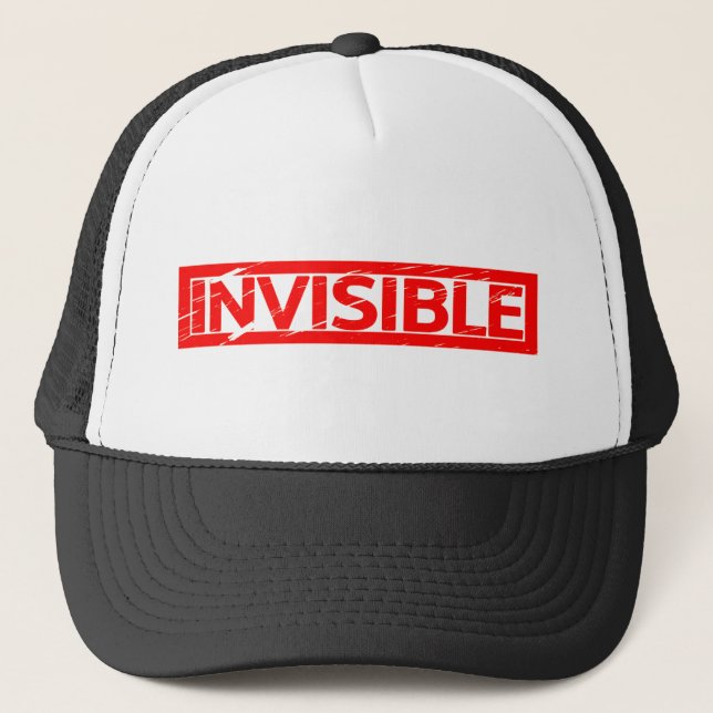 Casquette Timbre invisible (Devant)