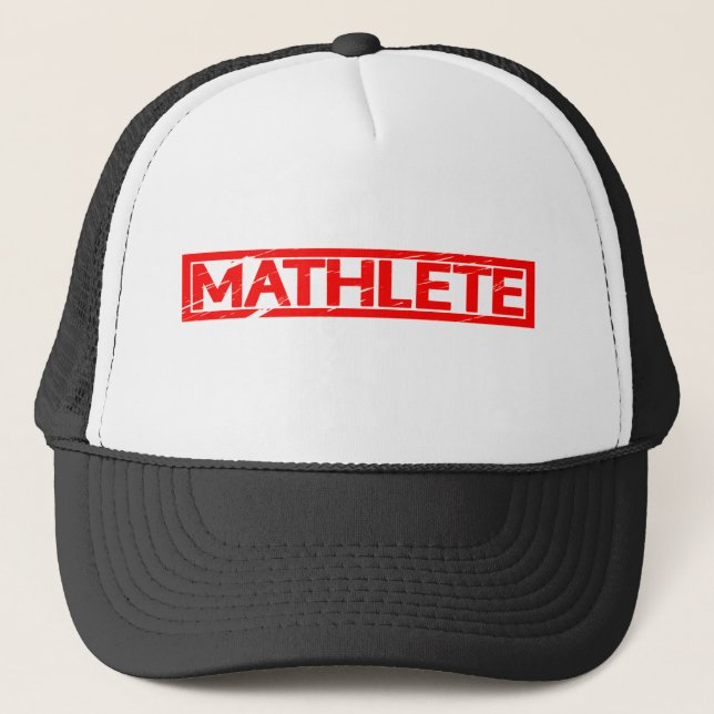 Casquette Timbre Mathlete (Devant)