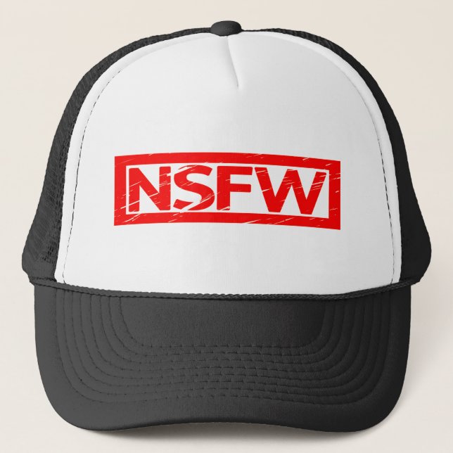 Casquette Timbre NSFW (Devant)