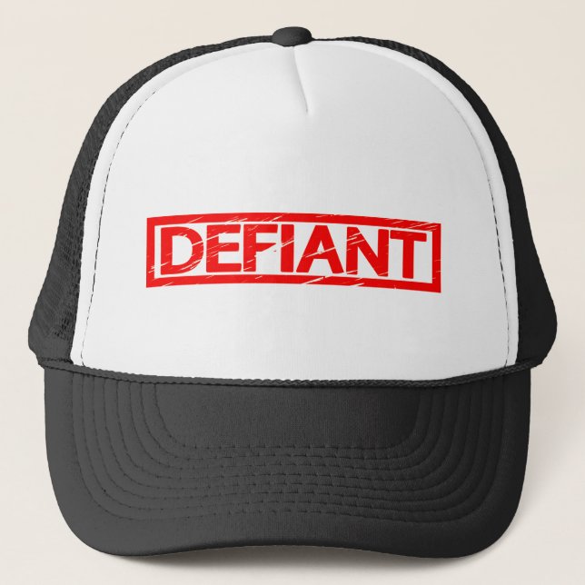 Casquette Timbre provocateur (Devant)