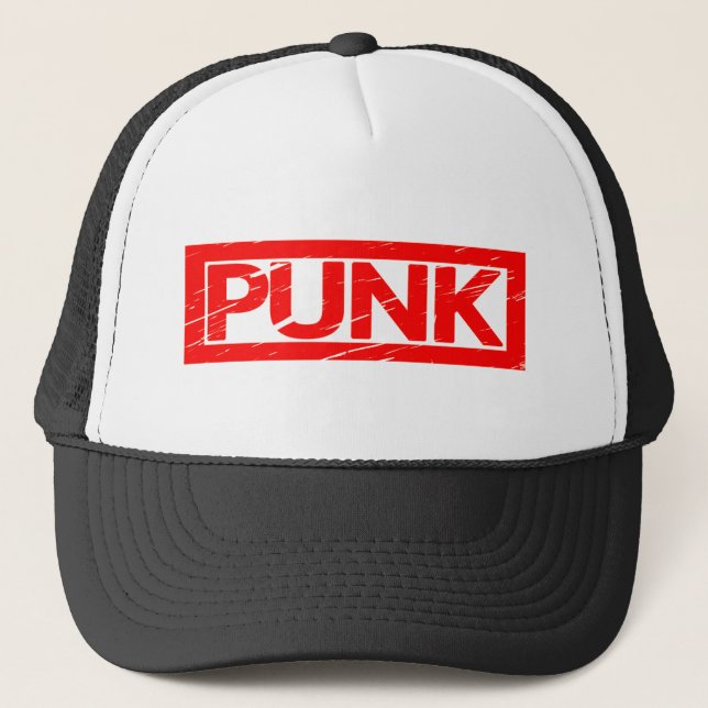 Casquette Timbre Punk (Devant)