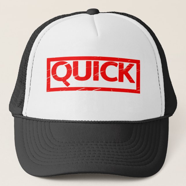 Casquette Timbre rapide (Devant)